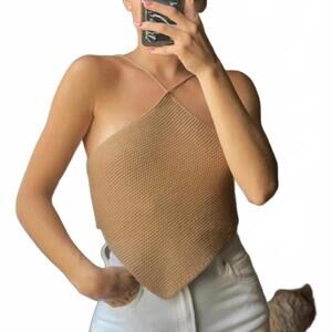 Knit Halter Top